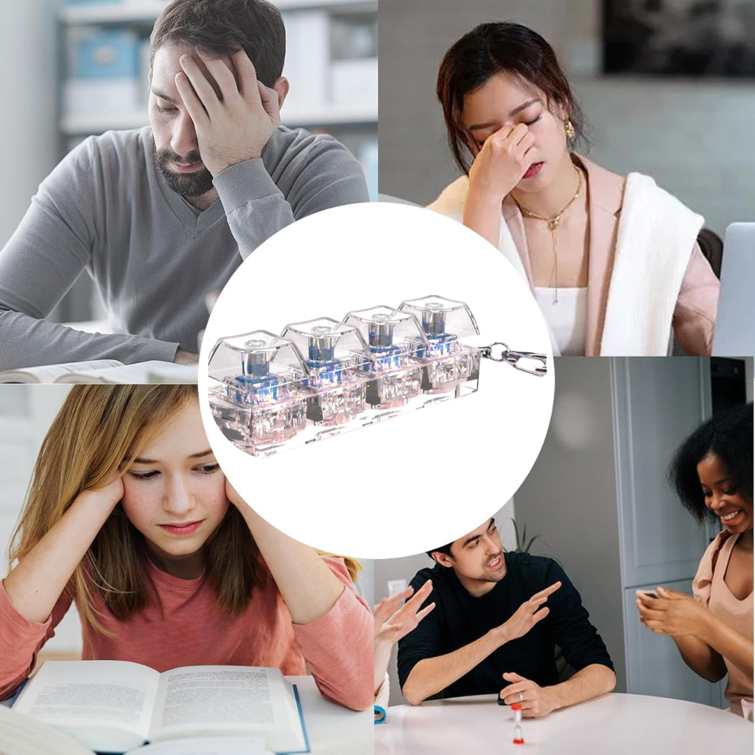 Mini Teclado LED Antiestrés