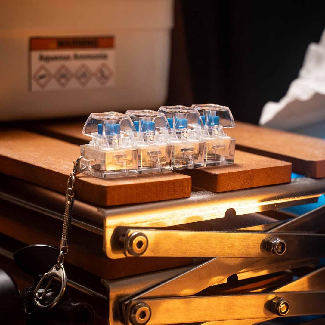 Mini Teclado LED Antiestrés