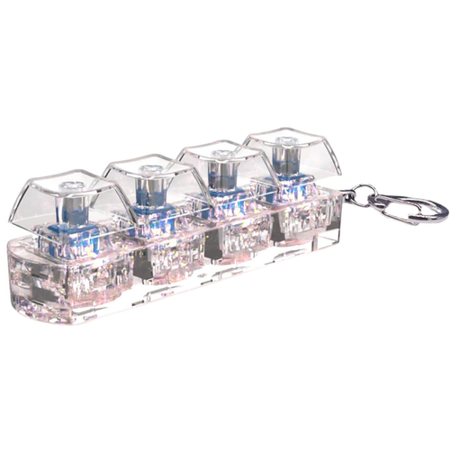 Mini Teclado LED Antiestrés